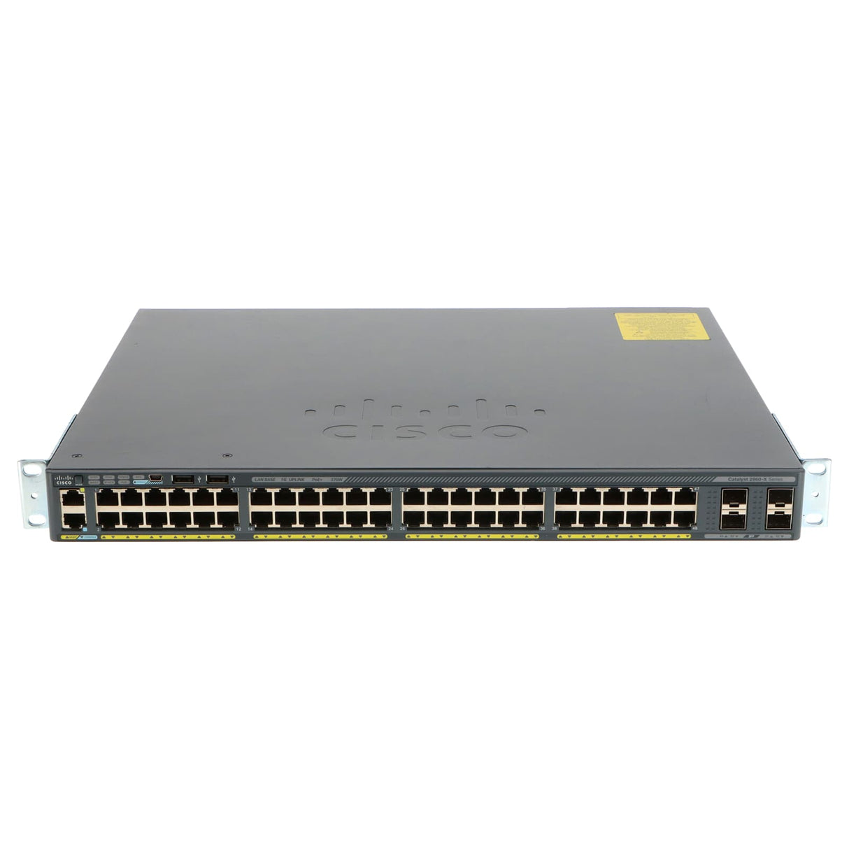 WS-C2960X-48TS-L Catalyst 2960-X Series 48xGigE 2x10G SFP+ (Reacondicionado) - Gestion y Equipos (G&E)