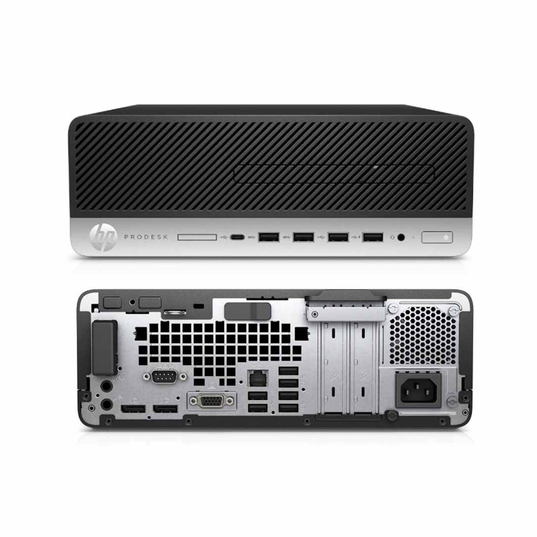 HP Prodesk 600 G4 SSF Intel i5-8500T Win11 Pro + Monitor HP 22" Full HD (Reacondicionado) - Gestion y Equipos (G&E)