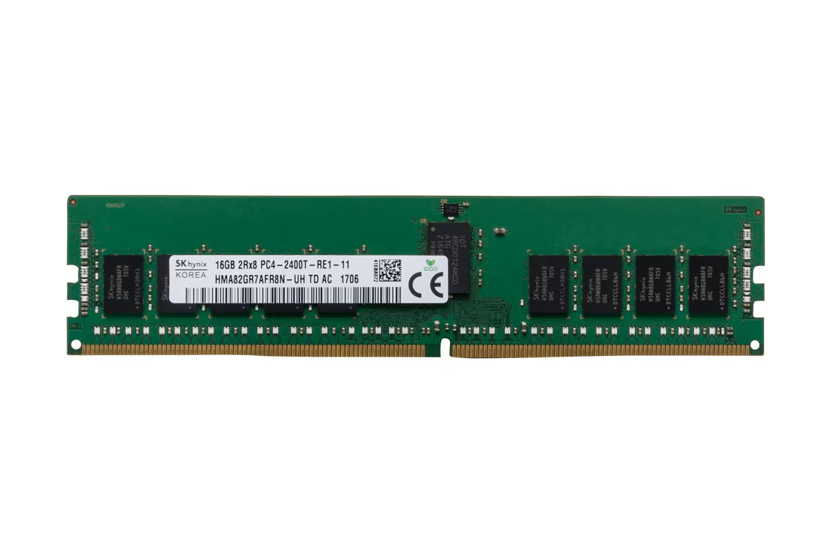 HMA82GR7AFR8N HYNIX 16GB 2RX8 PC4-19200T-R DDR4-2400MHZ RDIMM (Nuevo)