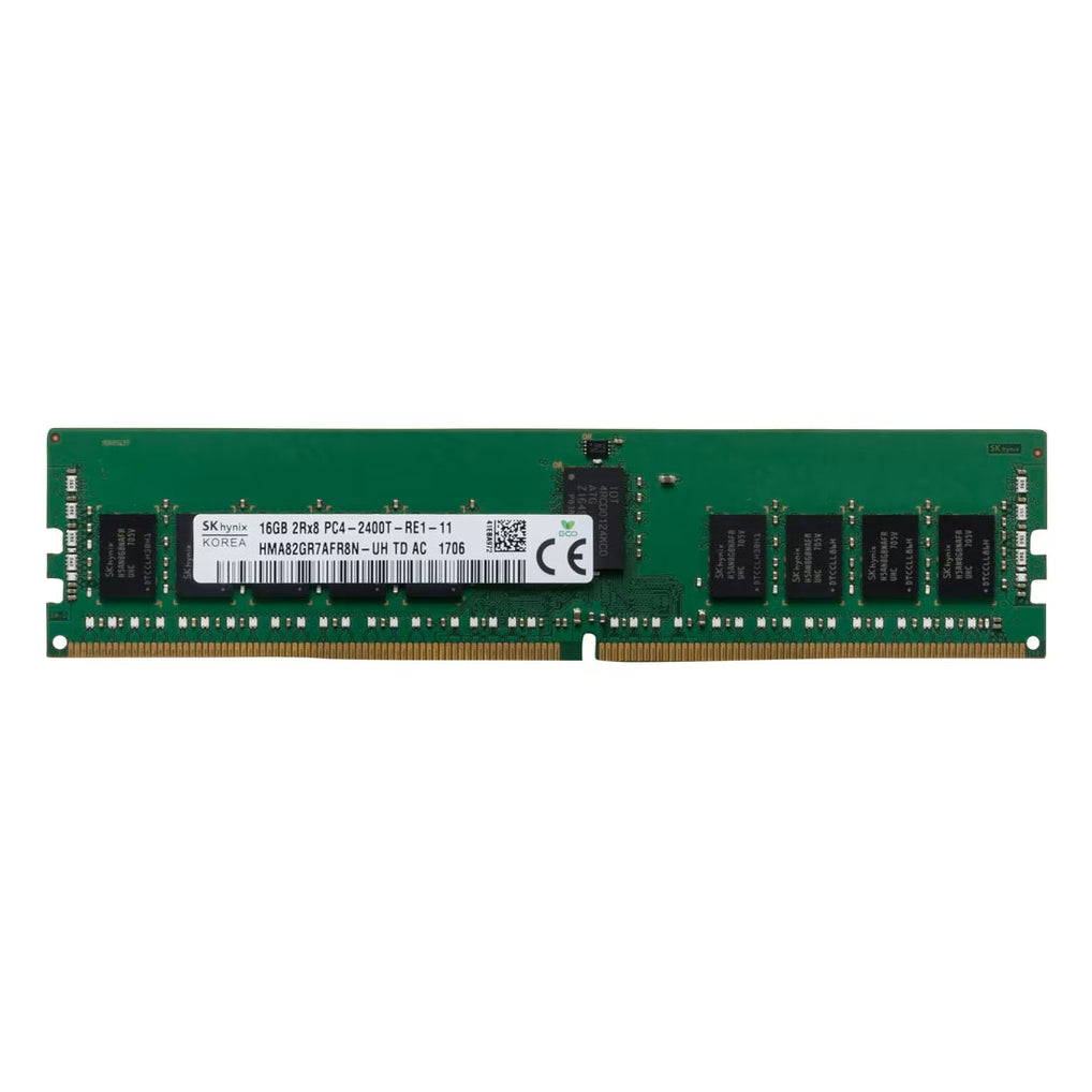 HMA82GR7AFR8N HYNIX 16GB 2RX8 PC4-19200T-R DDR4-2400MHZ RDIMM (Nuevo) - Gestion y Equipos (G&E)