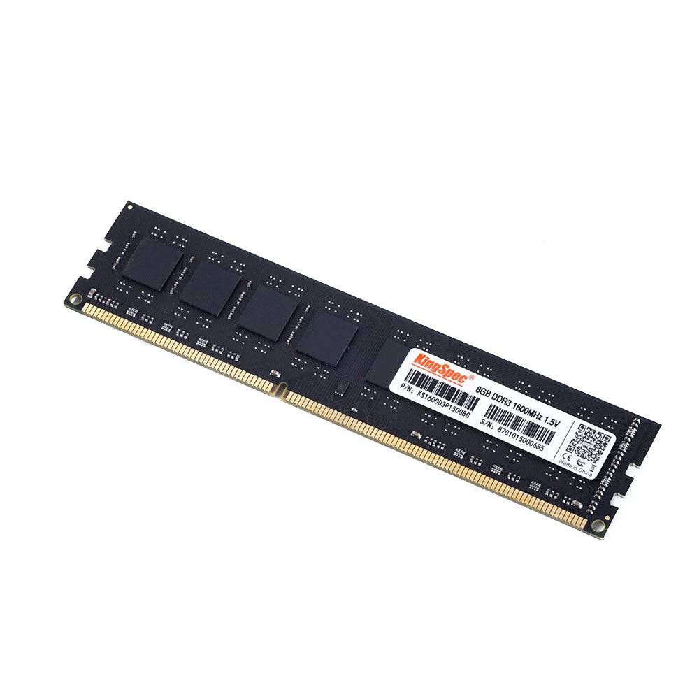 Memoria RAM KingSpec 4GB DDR3 1600 UDIMM 1.5V - Gestion y Equipos (G&E)