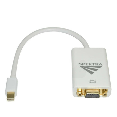 Adaptador Spektra Mini DisplayPort a VGA - Gestion y Equipos (G&E)
