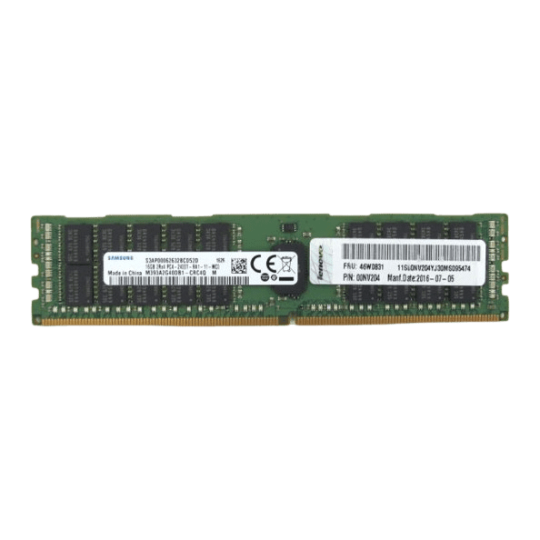46W0831 - Memoria RAM Lenovo 16GB (1*16GB) 2RX4 PC4-19200T-R DDR4-2400MHZ RDIMM - Gestion y Equipos (G&E)