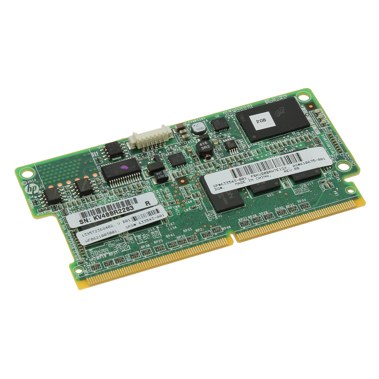 633543-001 HP Smart Array 2GB Flash FBWC RAID Controller Cache Memory - Gestion y Equipos (G&E)