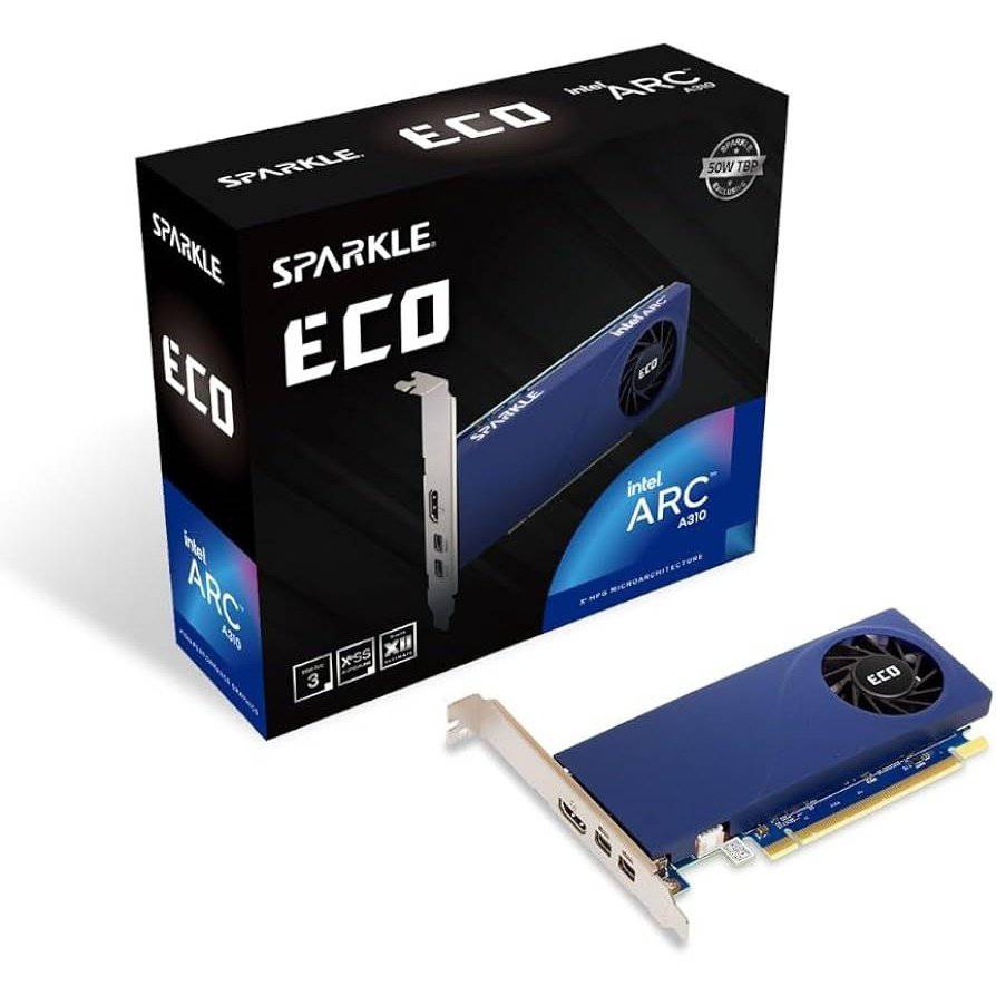 SA310C-4G-A310ECO Intel Arc A310 ECO, 4GB GDDR6 - Gestion y Equipos (G&E)