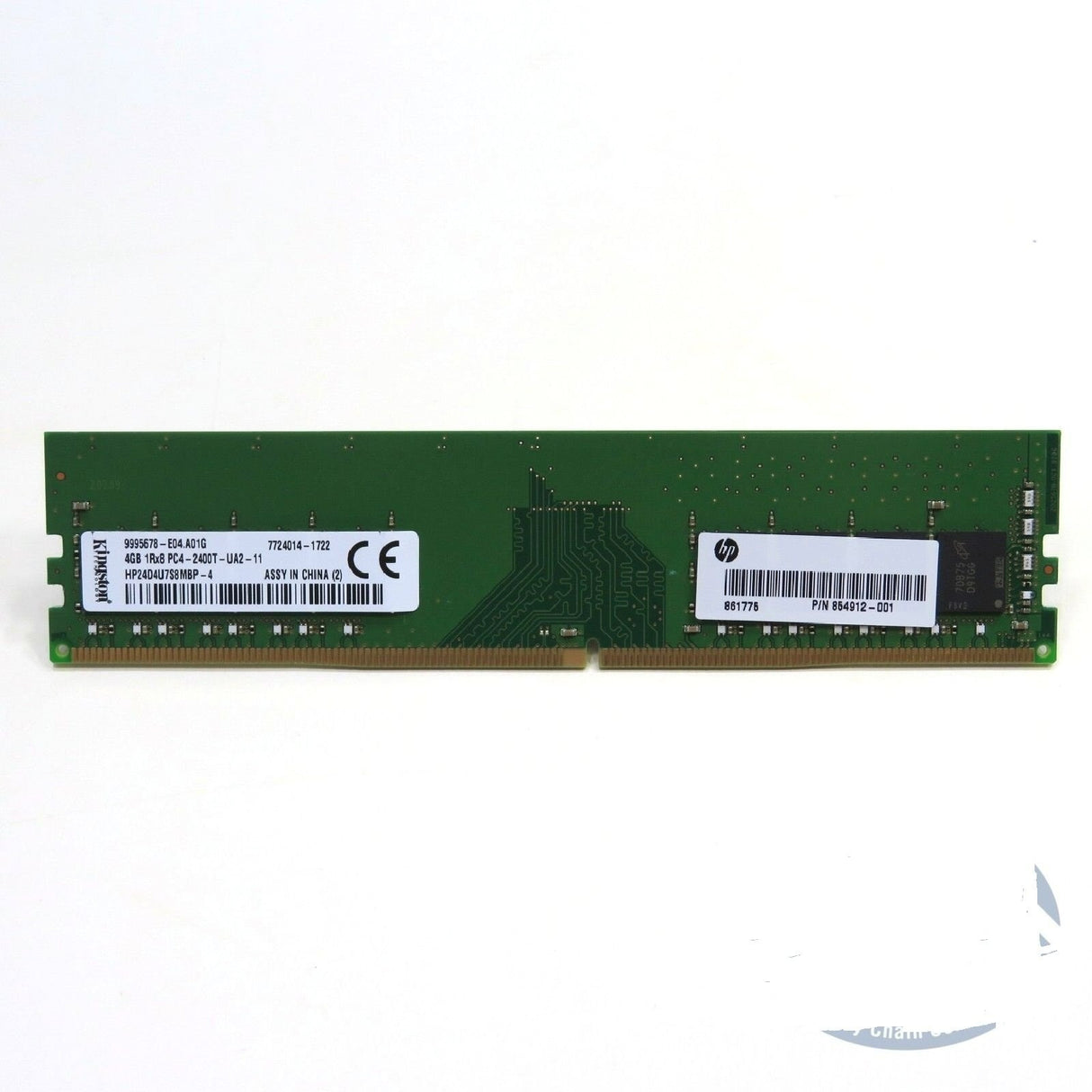 854912-001 HP 4GB 1RX8 PC4-19200T-U DDR4-2400MHZ - Gestion y Equipos (G&E)