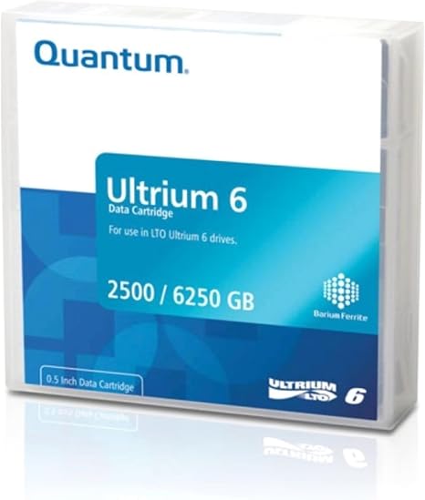 MR-L6MQN-02 Quantum Ultrium LTO-6 2.5TB/6.25TB DATA CARTRIDGE
