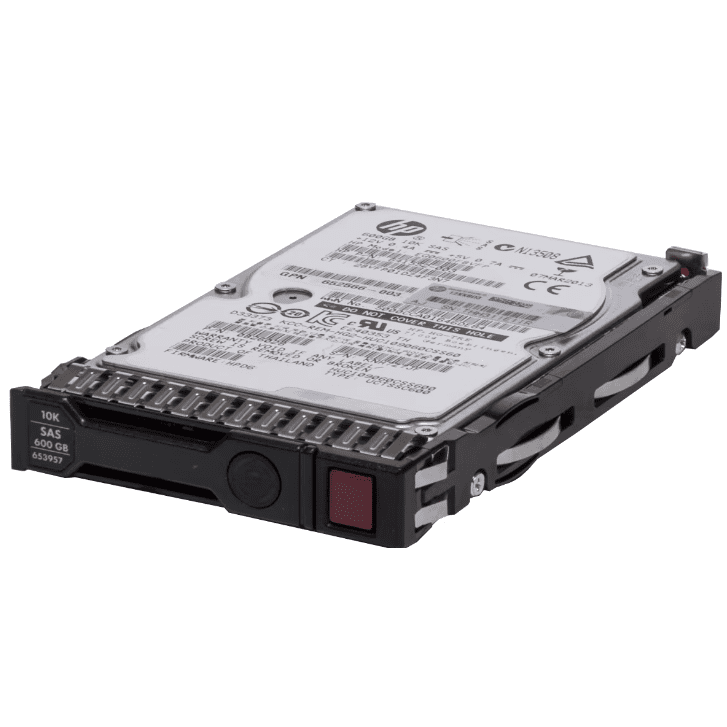 653957-001 HP 600GB 6G SAS 10K SFF SC HARD DRIVE 652583-B21 - Gestion y Equipos (G&E)