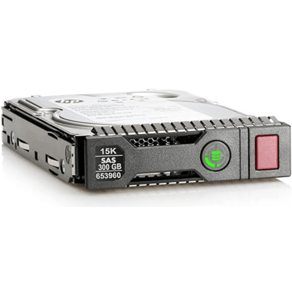 653960-001 HP 300GB 6G 15K 2.5 SFF SAS DISCO DURO 652611-B21 - Gestion y Equipos (G&E)