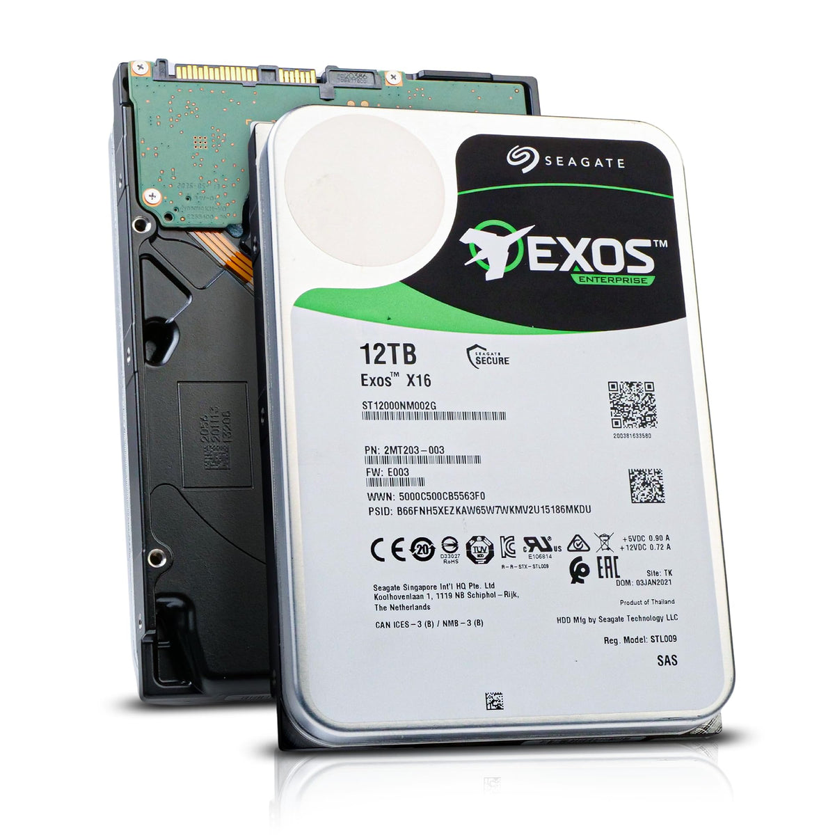 ST12000NM002G Seagate 12TB 7.2K 3.5 12G SAS HDD