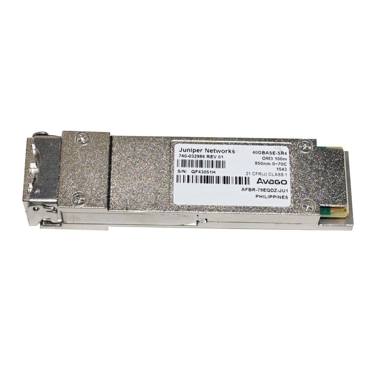 740-032986 Juniper Networks 40GE QSFP+ SR4 Optic Transceiver - Gestion y Equipos (G&E)