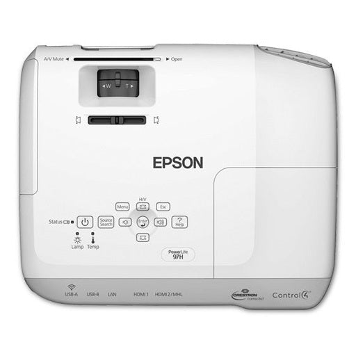 Proyector EPSON Powerlite 97 V11H576020 2700 Lumenes (1024 × 768) 10000:1 (Reacondicionado) - Gestion y Equipos (G&E)