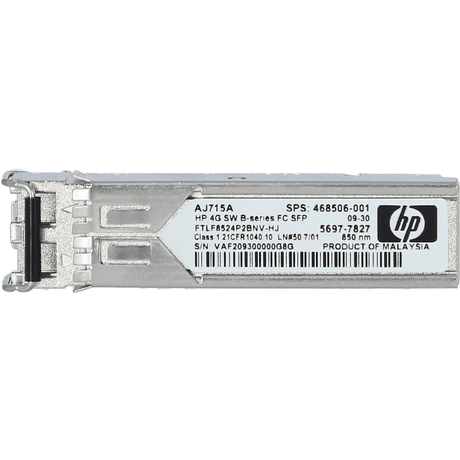AJ715A HP 4GB SHORT WAVE B-SERIES FC SFP 468506-001 - Gestion y Equipos (G&E)