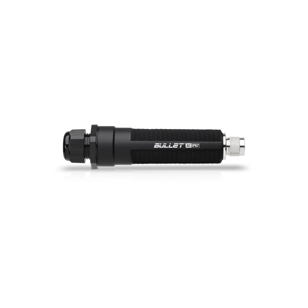 UISP AP airMAX Bullet AC IP67 – Dual-Band WiFi Radio (2.4/5 GHz, 300+ Mbps, IP67, airMAX Compatible) - Gestion y Equipos (G&E)