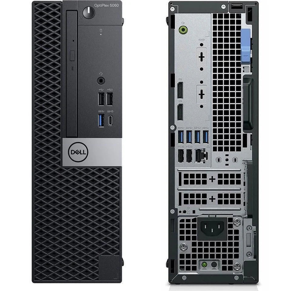 D11S004-7060 Dell OptiPlex 7060 SFF i5-8600 8GB RAM 256GB SSD Windows 11 Pro (Reacondicionado) - Gestion y Equipos (G&E)