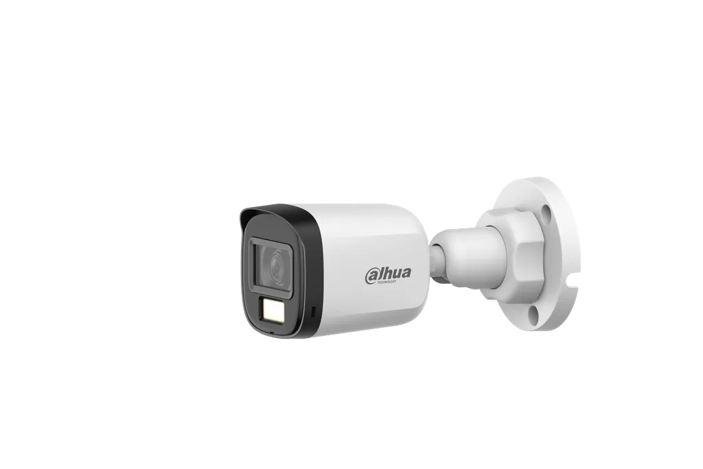 DH-HAC-B1A21N-U-IL-A-0280B. Camara Bala HDCVI Dahua 2MP Iluminacion Dual 30m Lente 2.8mm Mic IP67 12v