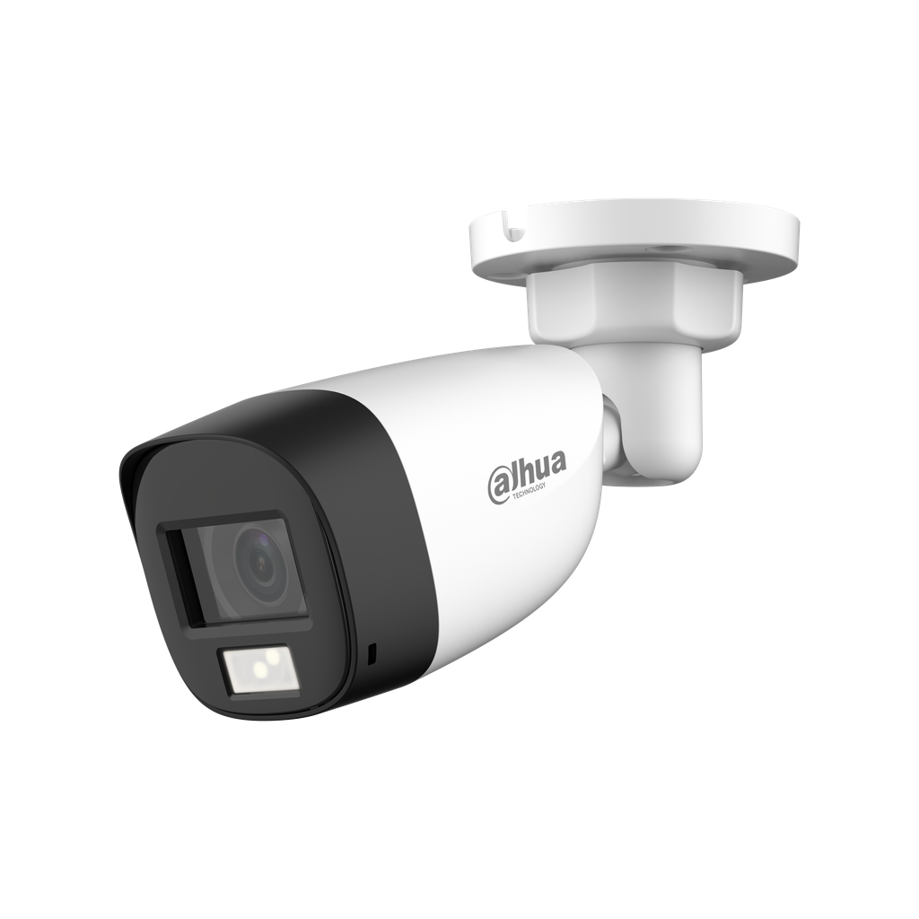 DH-HAC-HFW1200CLN-IL-A-0280B-S6. BALA HDCVI DAHUA. 2MP. ILUM. DUAL SMART. 2MP. LF 2.8MM. AUDIO
