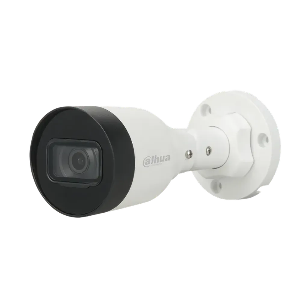DH-IPC-HFW1431S1P-A-0280B-S6. Camara Dahua tipo bullet IP 4MP, IR 30m y Lente Focal Fijo de 2.8mm