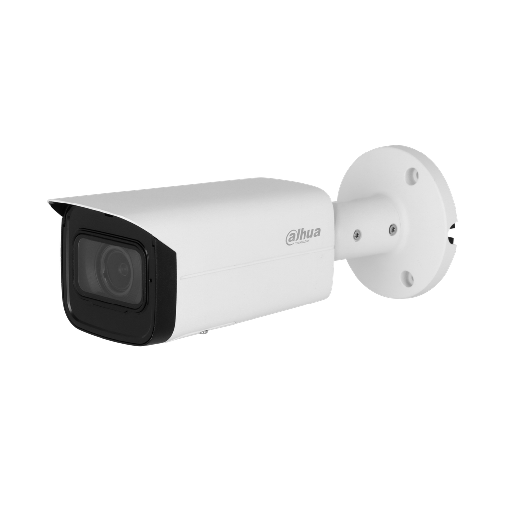 DH-IPC-HFW3441TP-ZAS-S2. camara IP Dahua tipo bullet 4MP lente vaifocal motor. I/O audio y alarma