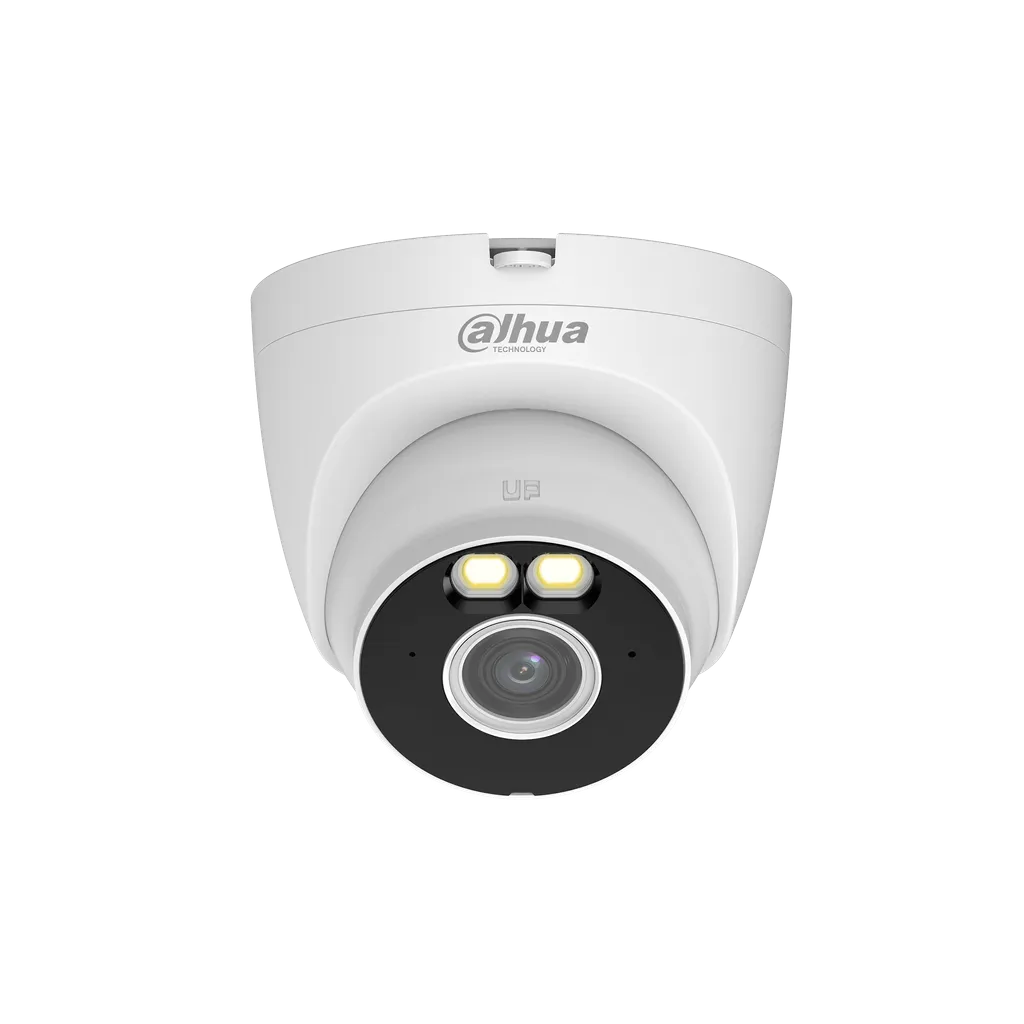 DH-IPC-T2AN-LED-0280B. Mini Domo IP WIFI Dahua. 2MP. Warm Light 30 Mts. IP67. LF 2.8mm. Audio In - Gestion y Equipos (G&E)