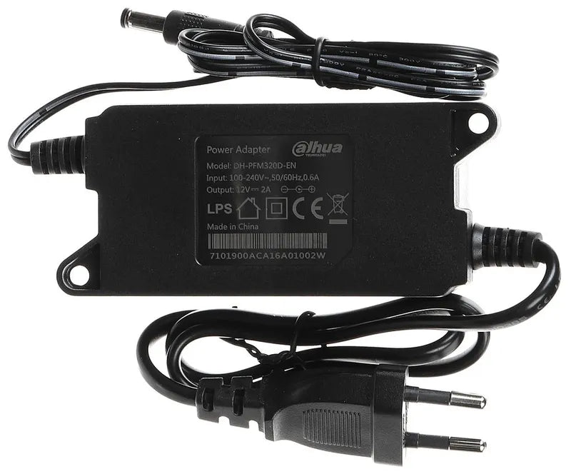 DH-PFM320D-EN. FUENTE PODER 12V 2AMP DAHUA. USO INT/EXT
