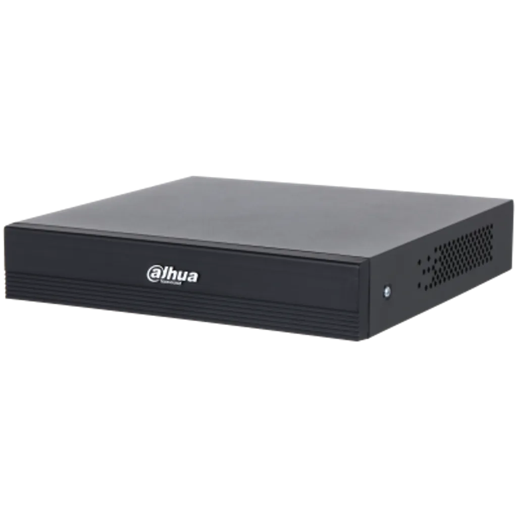 DH-XVR1B04H-I/T. XVR Dahua de 4 Canales Analogos, o Hasta 6 IP , 1 Disco Duro, 1 U, Soporta camaras con Audio bidireccional, SMD Plus