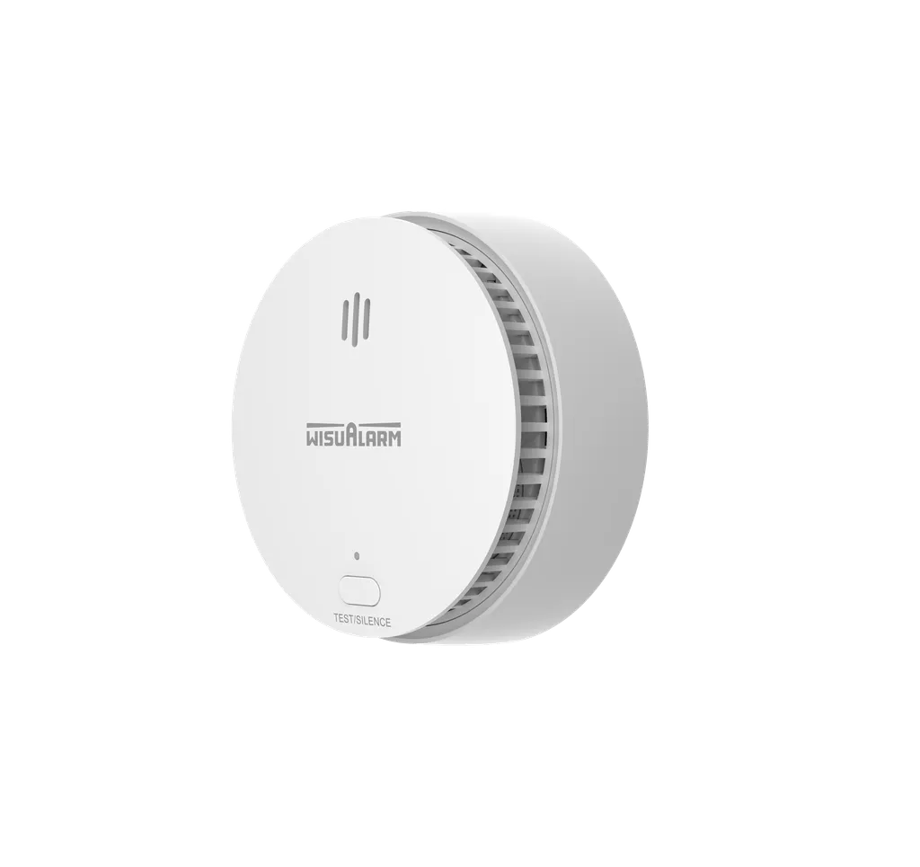 DETECTOR DE HUMO AUTONOMO WIFI 2.5 GHZ C/BATERIA Wisualarm - Gestion y Equipos (G&E)