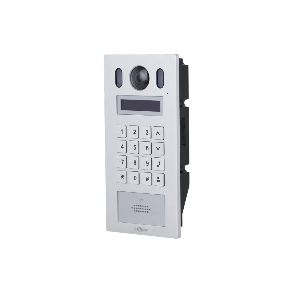 DHI-VTO6222E-P. VTO para departamentos IP a 2 hilos soporta 5000 usuarios 10000 tarjetas proteccion IP65 IK10
