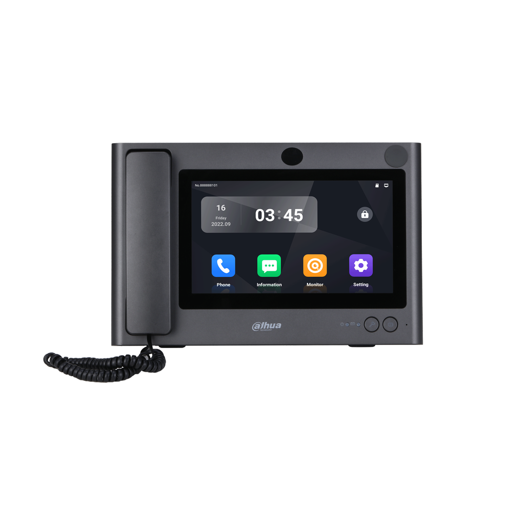 "DHI-VTS5A40B. Estacion Maestra Dahua para Conserjeria SIP Pantalla 10"" Android 11"