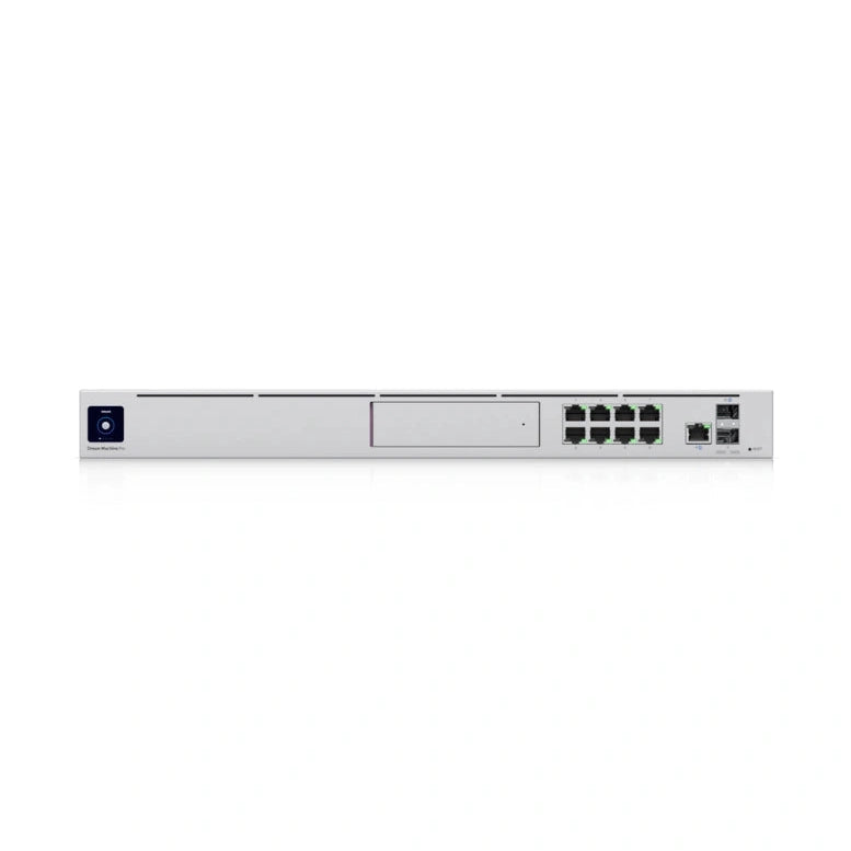 UniFi Firewall Multi-WAN (2) SFP+ 10GbE (9)GbE UniFi Full Stack (Suporte-1-Storage 3.5HDD) Req: Cable Server 3200
