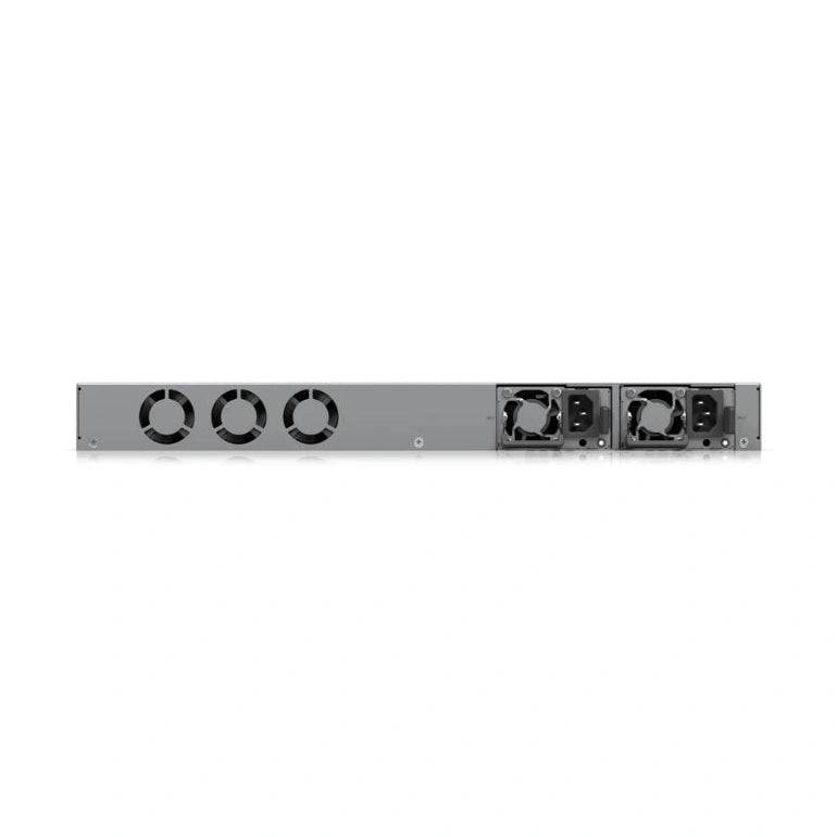 UniFi Firewall Multi-WAN (2) SFP28 (2) SFP+ 10GbE (2)2.5 GbE con UniFi Network App Req: (2)Cable Server 3200