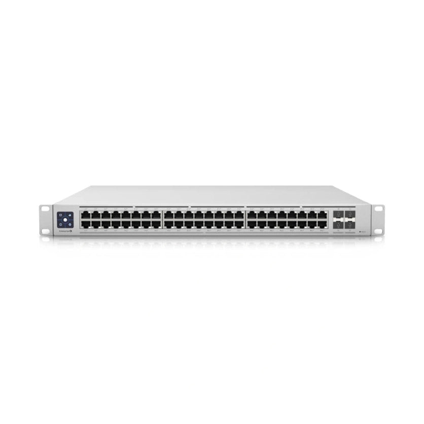 UniFi SWITCH 720W 48Ports: (48) 2.5 GbE PoE+ (4)SFP+ L2/L3 Req: Cable Server 3200