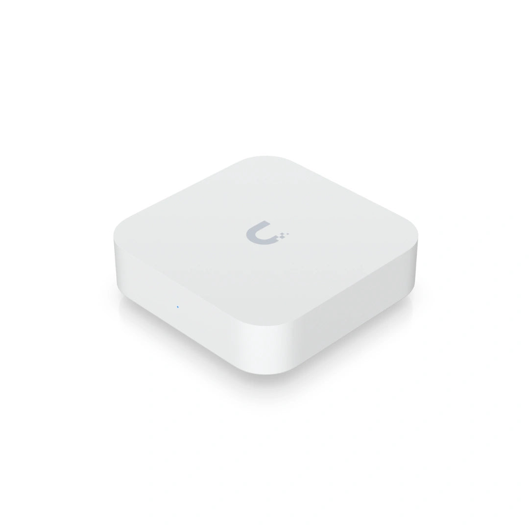 UniFi Advance Hosting Gateway 1 WAN (GbE), 1?GbE LAN, 1?Gbps IDS/IPS, USB-C 5V/3A, dual-core ARM 1?GHz, 1?GB RAM, VPN/SD-WAN, - Gestion y Equipos (G&E)