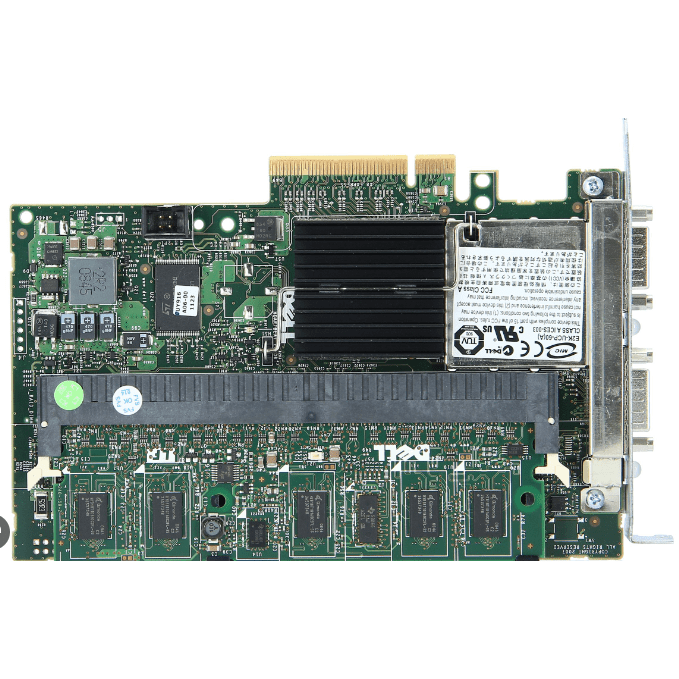 J155F Dell PERC 6/e ZM PCIe-x8 FH 9G, 11G EXT Controladora (Reacondicionada) - Gestion y Equipos (G&E)