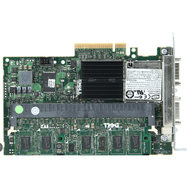 J155F Dell PERC 6/e ZM PCIe-x8 FH 9G, 11G EXT Controladora (Reacondicionada) - Gestion y Equipos (G&E)