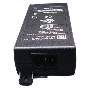 POE61U-560DG Phihong 60W 56V Passive Gigabit PoE Power Injector - Gestion y Equipos (G&E)
