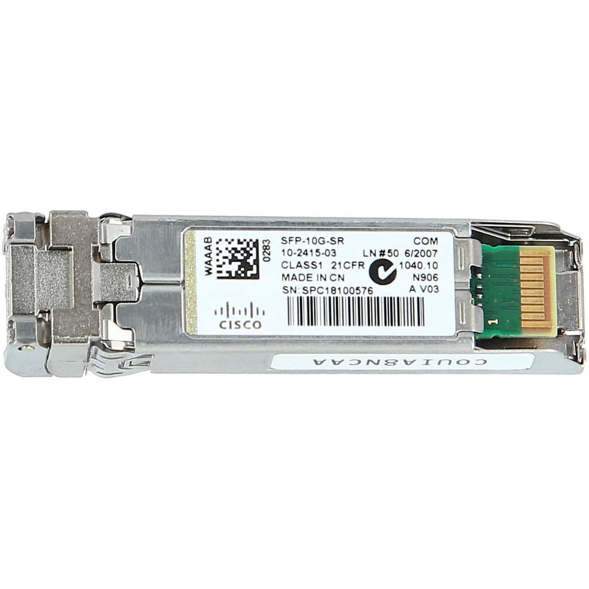 SFP-10G-SR  CISCO Transceiver SFP+ 850nm 10G SR (Reacondicionado) - Gestion y Equipos (G&E)