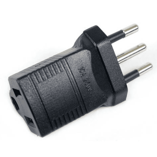 Adaptador de Enchufe Americano a Chileno - Gestion y Equipos (G&E)