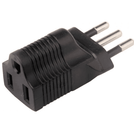 Adaptador de Enchufe Americano a Chileno - Gestion y Equipos (G&E)