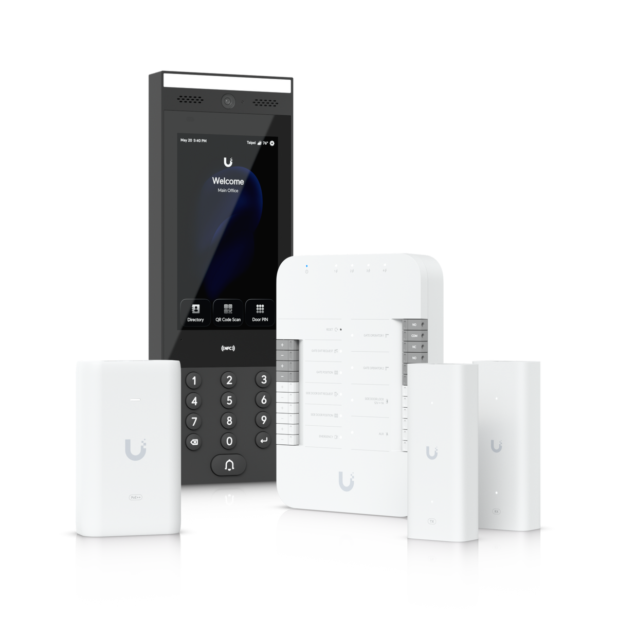 UniFi Access G3 Gate Starter Kit – 1-Gate Kit (1G3 Intercom, 1Gate Hub, 2PoE++ Adapter, 2-Wire Extenders, Touch Pass, ) - Gestion y Equipos (G&E)