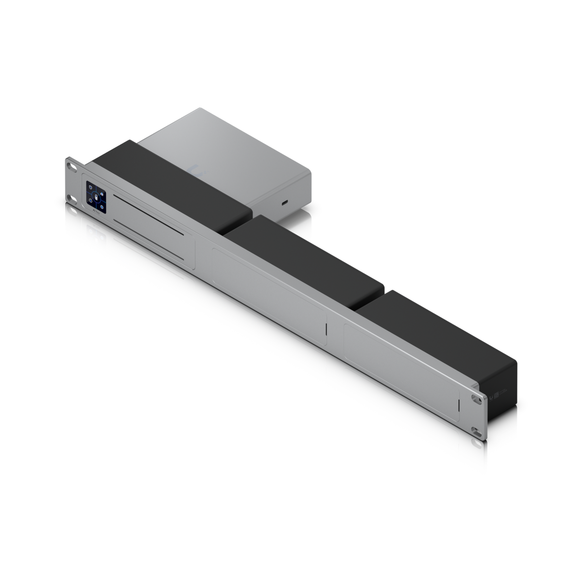 UniFi Montaje en rack para llaves AI. Accesorio de montaje en rack de 1U que admite hasta tres AI Keys. DESC