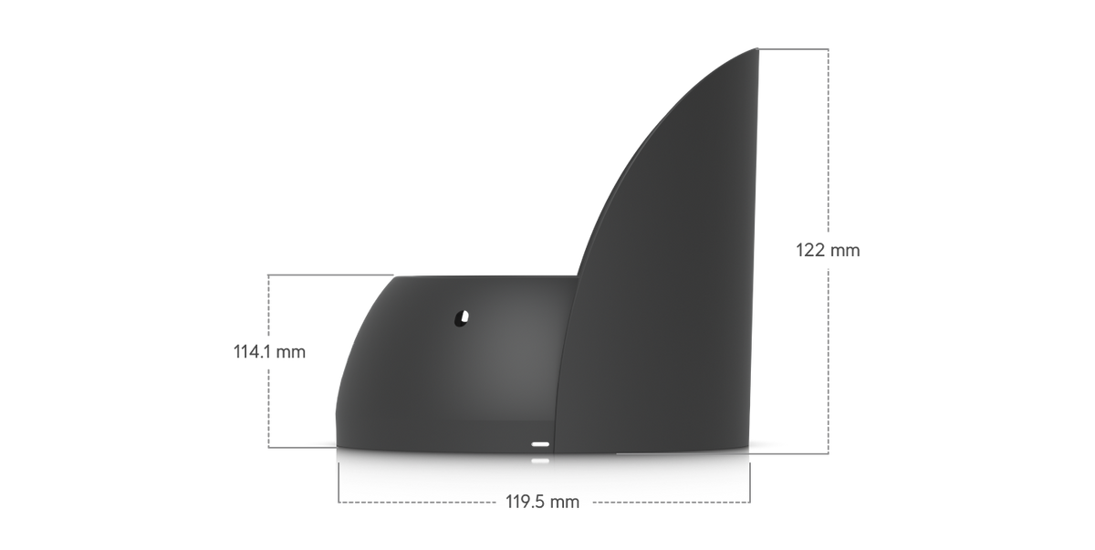 UniFi Blanco Accesorio Visera Intemperie p/UVC-AI-Dome