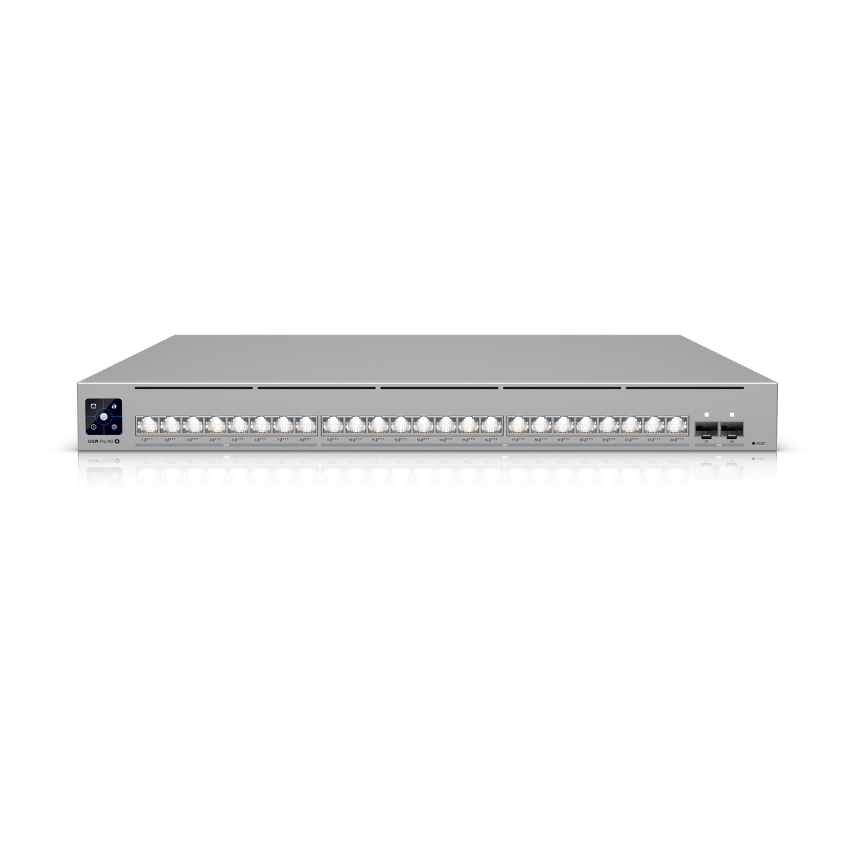 UBIQUITI 8-2500 16-10G 2-SFP28 Switch UniFi Rack Admin-L3 opc-USP-RPS Req 3200