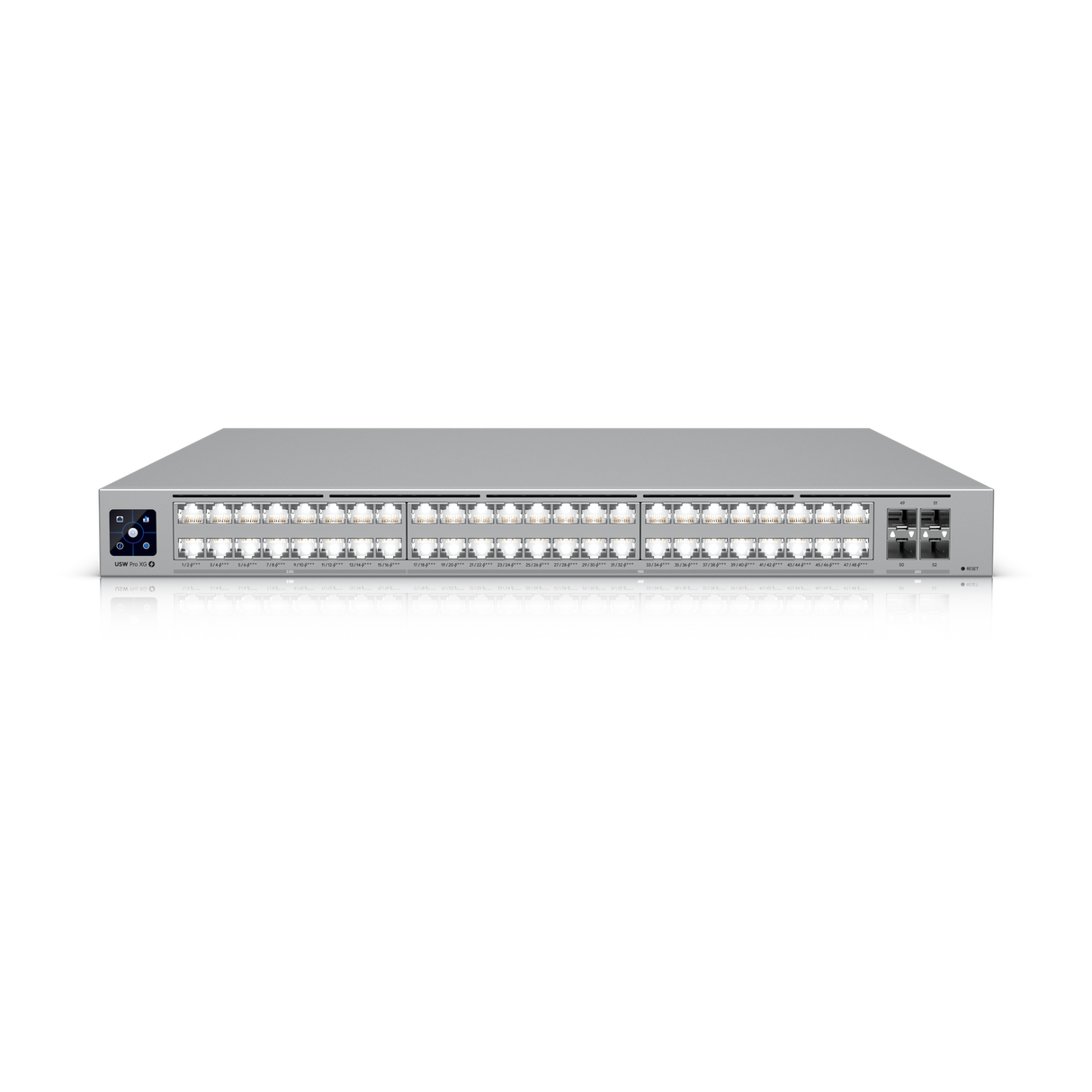 Unifi USW 48Ports: (32)10GbE , (16)2,5GbE, (4)SFP28-25GbE L2/L3 Req: Cable Server 3200
