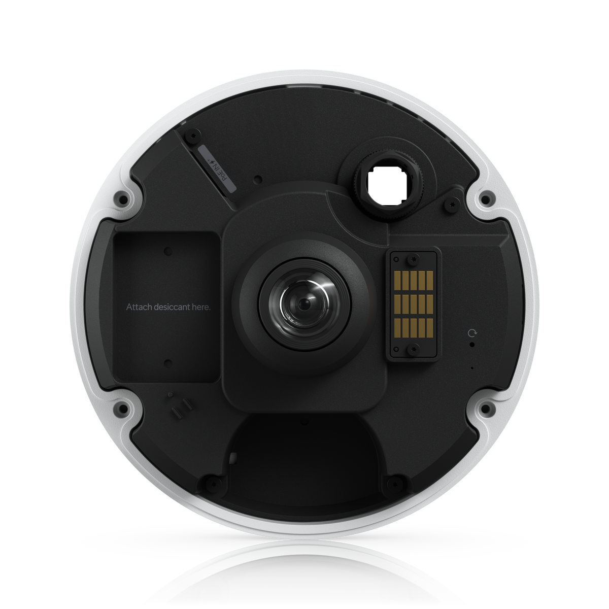 UniFi Protect Camera Interior/Exterior 12MP (Blanco,Fisheye, 15 m IR, AI Detection, 2-way Audio, 180° View, , -Resistant) Req: U-PoE+