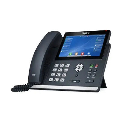 Yealink Teléfono IP premium con pantalla táctil y audio HD.