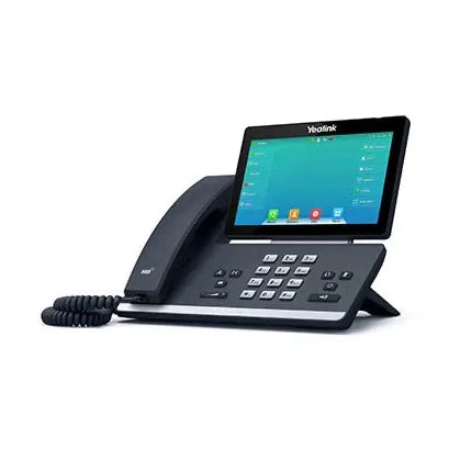 Yealink Teléfono IP premium con pantalla táctil ajustable y Bluetooth.