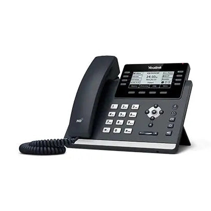 Yealink Teléfono IP empresarial con pantalla gráfica y audio superior.