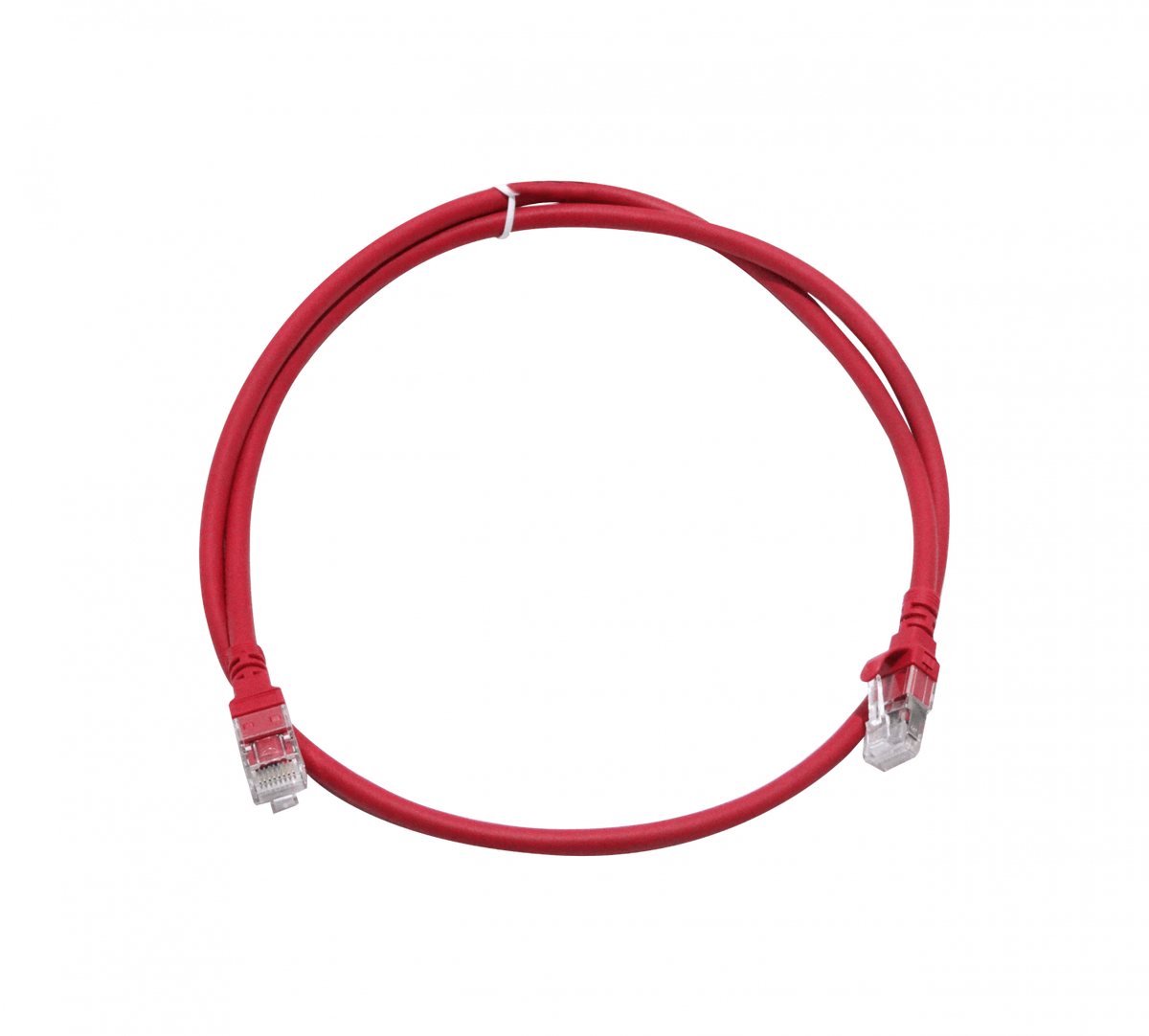 LINKMADE 1MT CAT6A U/FTP ROJO LSZH CABLE PATCH INYECTADO MULTIFILAR