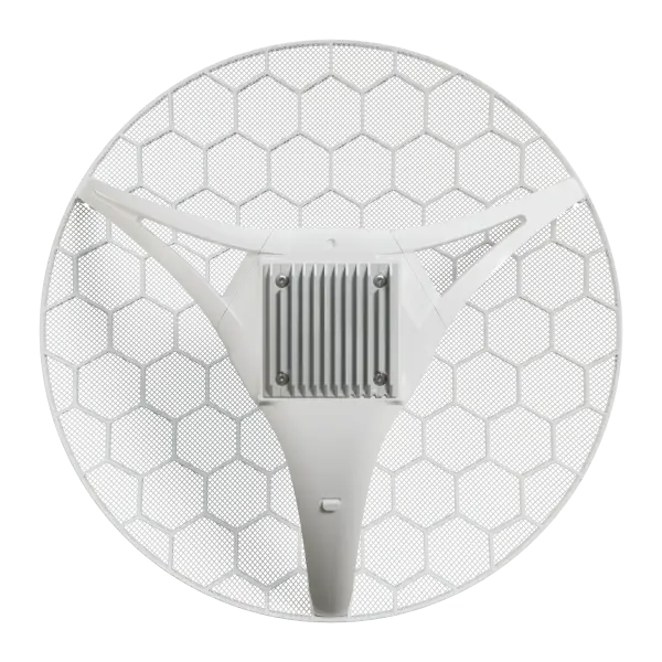 LHGG LTE6 kit outdoor con antena direccional de alta ganancia, módem LTE, Gigabit PoE-in y RouterOS. Solución para acceso móvil estable. - Gestion y Equipos (G&E)